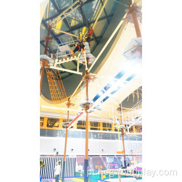 Parque infantil de bungee jumping interno